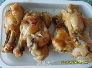 新手零失败率——盐焗鸡腿 (电饭锅菜谱2)的做法步骤:6