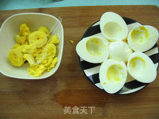 【夏日小凉菜】让孩子爱吃的鸡蛋【樱桃紫薯鸡蛋】的做法步骤:4