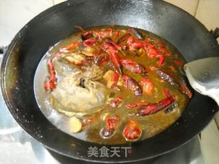 【川菜】十三香辣焖大虾的做法步骤:12