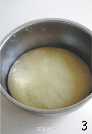 【全麦抹茶豆沙包】抹茶和豆沙是绝配搭档的做法步骤:3