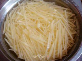【川菜】--酸辣土豆丝的做法步骤：4