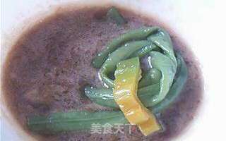 蒜汁豇豆结的做法步骤:7