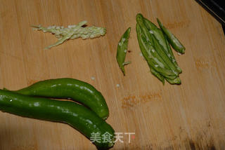 【川菜】青椒炒蟹的做法步骤：5
