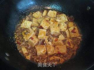 麻婆豆腐的做法步骤：9