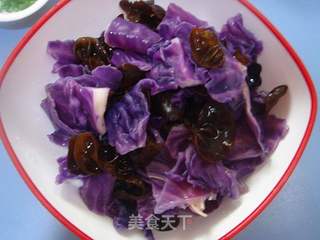 【川菜】川味紫甘蓝的做法步骤:5