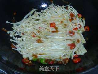 【川菜】 金针菇豆花肉末的做法步骤：12