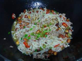 【川菜】 金针菇豆花肉末的做法步骤：15