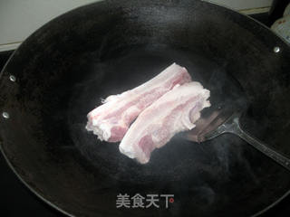 回锅肉的做法步骤：3