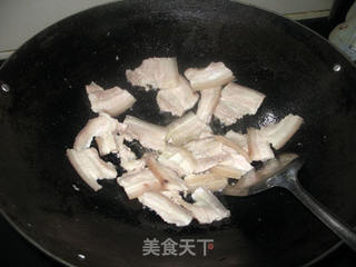 回锅肉的做法步骤:5