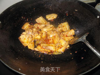 回锅肉的做法步骤:6