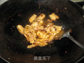 回锅肉的做法步骤:7
