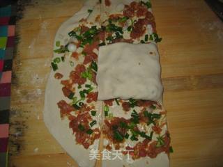 香煎千层肉饼的做法步骤:10