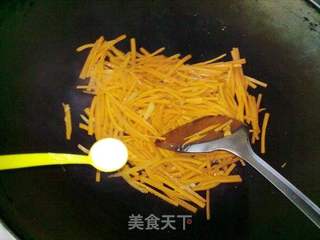 蒜蓉炒双丝的做法步骤:8