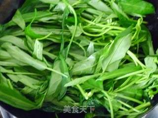 清炒空心菜的做法步骤：4