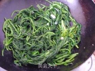 清炒空心菜的做法步骤：5