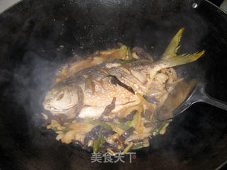 干烧平鱼的做法步骤:11
