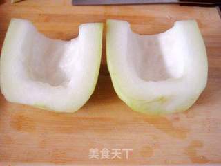 【鲁菜】--奶汤冬瓜的做法步骤：2