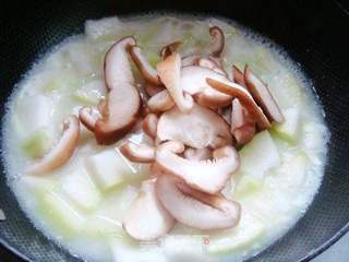【鲁菜】--奶汤冬瓜的做法步骤：9