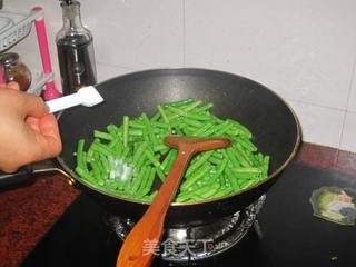 橄榄菜炒豆角的做法步骤：4