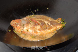 【鲁菜】干烧福寿鱼的做法步骤:7