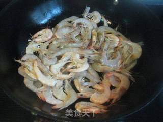 葱姜炒白虾的做法步骤：3