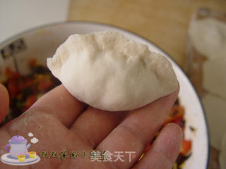 西红柿鸡蛋饺的做法步骤:16