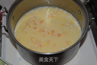 椰汁玉米甜汤的做法步骤:8