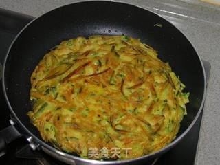 【鲁菜】锅塌南瓜丝的做法步骤:5