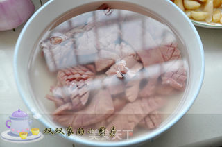 【鲁菜】——炝腰花的做法步骤:6