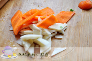 【鲁菜】——炝腰花的做法步骤:7