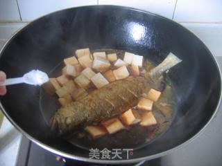 【鲁菜】黄鱼炖豆腐的做法步骤：7