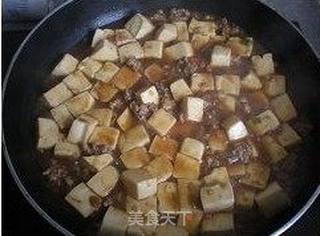 【川菜】—麻婆豆腐的做法步骤:8