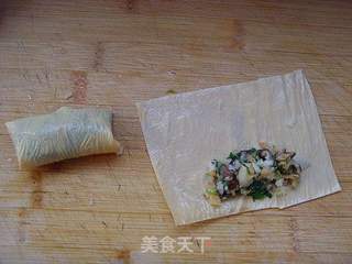 【鲁菜】:炸菠菜脯的做法步骤:8