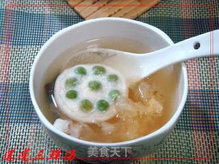 鲁菜靓汤一款“莲蓬三鲜汤”的做法步骤：23