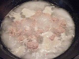汆丸子的做法步骤:7