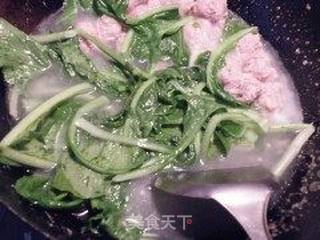 汆丸子的做法步骤:8