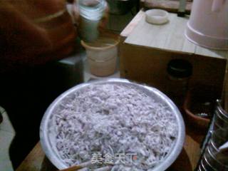 送上徐州特色家常饭--紫藤花蒸菜的做法步骤:6