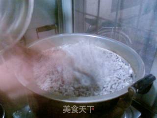 送上徐州特色家常饭--紫藤花蒸菜的做法步骤:8