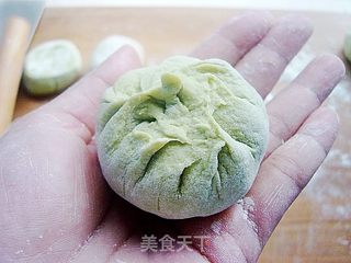 白萝卜素包子的做法步骤:6