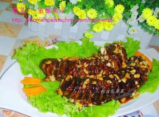 【鲁菜】煎酿茄子的做法步骤：12