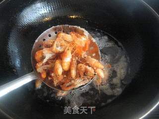 油炸河虾的做法步骤:7