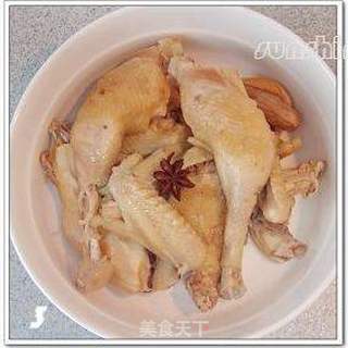 夏季开胃菜菜------麻辣钵钵鸡(还有馓子呢)的做法步骤:3