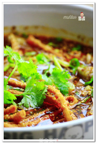 夏季开胃菜菜------麻辣钵钵鸡(还有馓子呢)的做法步骤:11