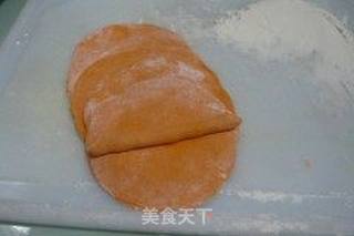 胡萝卜面食——玫瑰的做法步骤：7