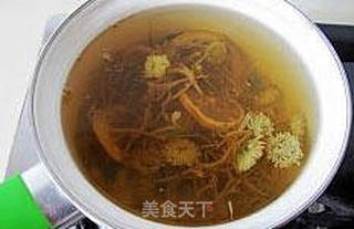 健康饮品---金银双花茶的做法步骤:3