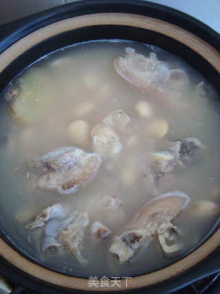 雪豆蹄花汤的做法步骤:7
