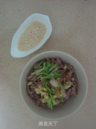 椒麻凉拌牛肉的做法步骤:4