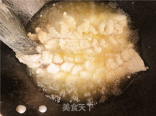 一鱼两吃松鼠鱼的做法步骤:13