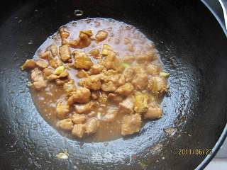 酱爆肉丁的做法步骤:7