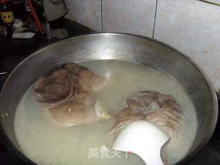 清爽肉菜--雪菜炒毛肚的做法步骤：5